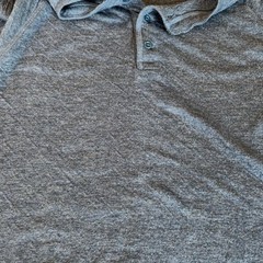 Faherty Cloud Cotton Henley Shirt Mens XL Blue Long Sleeve Tagless Tee Jersey