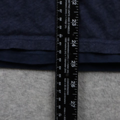 Vince Hoodie Shirt Mens Small Casual Lightweight Layered Lined Blue Long Sleeve