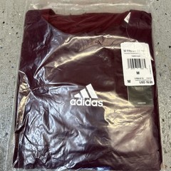 Adidas Mens Fresh Short Sleeve Cotton Tee Maroon HG0707 Men’s Size Medium – NWT