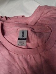 (16) Adult Gilden Soft Style Azalea Pink T-Shirts 8Lg & 8XL