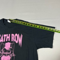 Port & Company Death Row Records T Shirt Mens XL Black Cotton Graphic Crew Neck