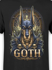 Goth Sigil Doberman T-Shirt | Unisex