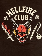 Netflix Stranger Things Hellfire Club, Men’s Size Small, Hawkins, Season 5