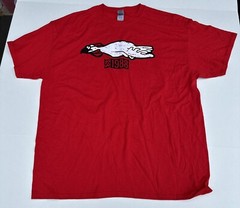 Gildan Workers Chicken Express T Shirt Red Many Sizes Available *READ*