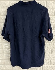 New Era California Coast Baseball Academy Mens Shirt Size Small Blue Shortsleeve