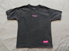 Taco Bell Shirt Mens Medium Black TBX Graphic Crew Made USA Fast Food Back Print