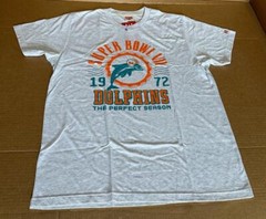 Authentic Homage Miami Dolphins 1972 Perfect Season Short Sleeve T-Shirt