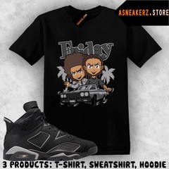 Shirt Matching AJ 6 Cap and Gown 2026 Match Sneaker The Boondocks Friday T-Shirt