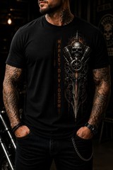 Steel Reaper Legacy T-shirt | Gildan® 64000 Black
