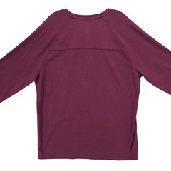 The Normal Brand Henley Long Sleeve Shirt Maroon Red Size XL