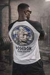 Iron Gods Poseidon Storm Wielder Shirt, Mens Gym Shirt, Gym Clothing, Pump Cover