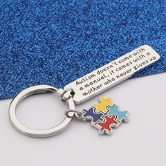 Autism Mom Keychain Autism Awareness Gifts Autism doesn’t Come with a Manual …
