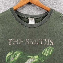 Vintage The Smiths Shirt Mens Large Green Faded The Queen Is Dead Morrissey Y2K