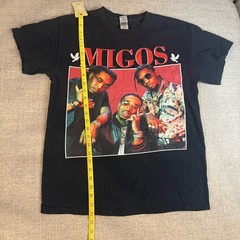 Migos Graphic T Shirt Men’s XL Black Rap Hip Hop Band Tee Streetwear