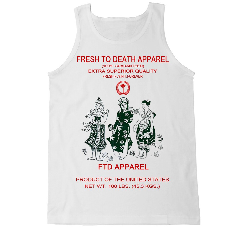 FTD JASMINE RICE MEME VIRAL FUNNY 2020 HUMOR FRESH WORKOUT FOOD MENS TANK TOP