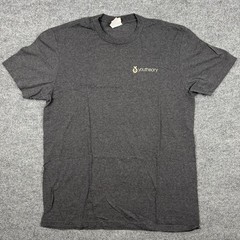Port & Company Youtheory T-Shirt Men’s Medium Gray Short Sleeve Tri-Blend Soft