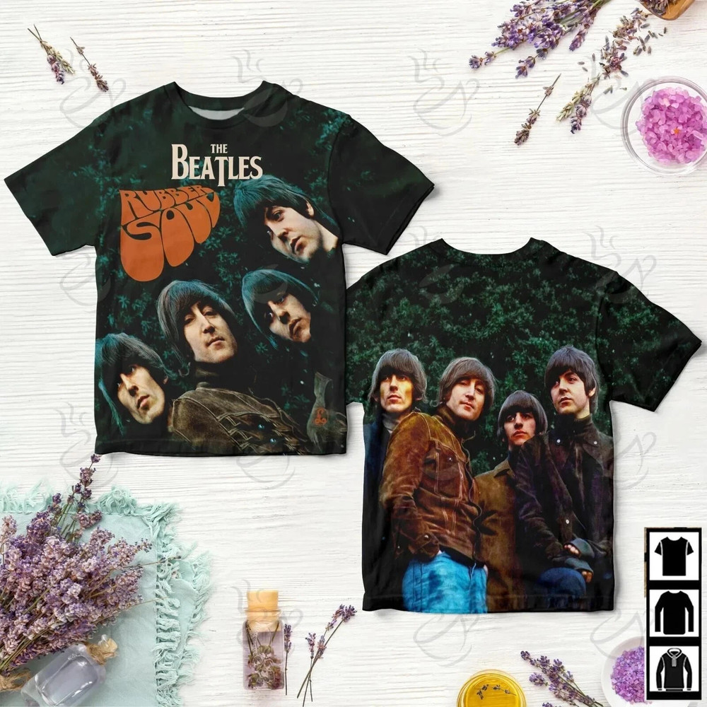 The.Beatles Rubber Soul All Over Print 3D T-shirt TM