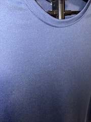 Athletic Works Mens DriWorks Performance T-Shirt Navy Blue Short Sleeve Size L
