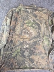 Vtg Ace Sportswear Mens XL Advantage Timber Long Sleeve Camo Shirt USA