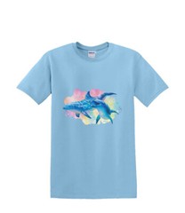 T-shirt small to 3xL DOLPHIN UNDERSEA rendezvous sealife beach nautical fun