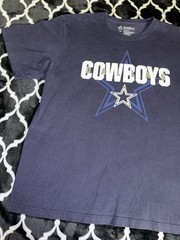 Dallas Cowboys Mens T-Shirt Size XL Blue Classic NFL Logo 2015 Regular Season