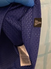ADIDAS MENS ATHLETIC BREATHABLE MESH FABRIC SHIRT; Large ; Blue; PreOwned Exclnt