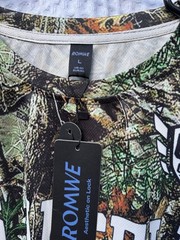 ROMWE T-Shirt Street Life Men’s L 88 Number Branches Camo Short Sleeve Sport NWT