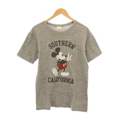STANDARD CALIFORNIA Disney collaboration Mickey Mouse heathered Tshirt, cut and