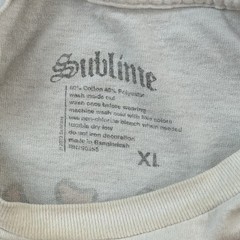 Sublime Shirt Mens XL 40 oz To Freedom Tour Graphic Tee Ska Punk Rock Reggae