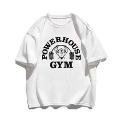 Men T-shirts Fitness Bodybuilding Cotton Shirt Oversized Rag Gym Sport Muscle.