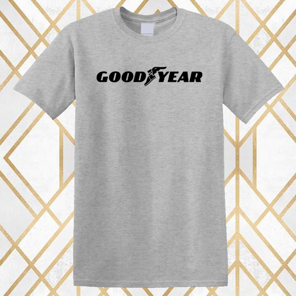 Goodyear Racing Car Off-Road Tires Men’s Gray Size S – 3XL