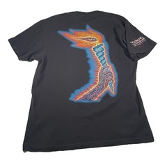 Tool Los Angeles California T Shirt L Fits M Graphic Rock Band Tultex Black