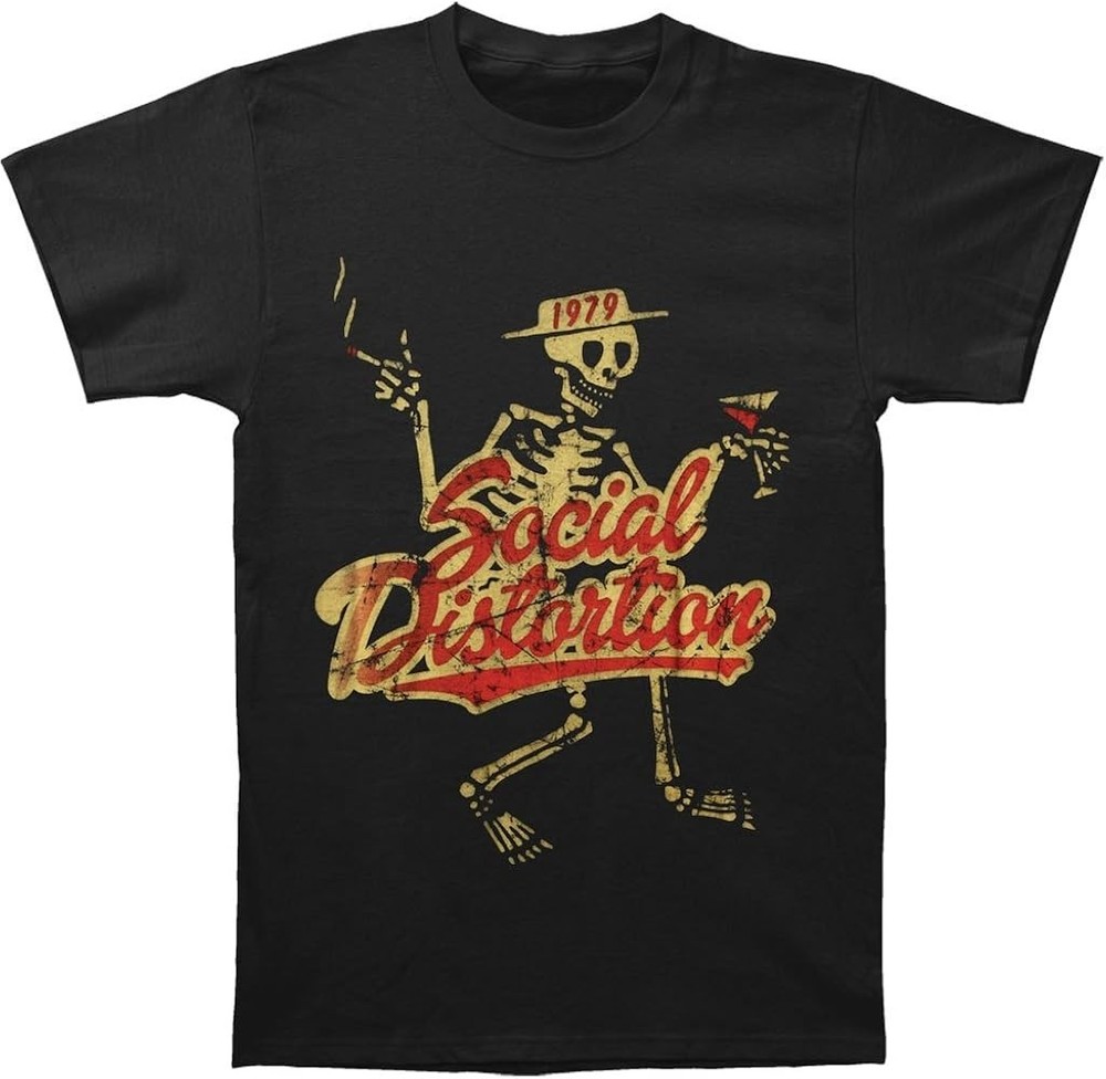 New Social Distortion Men’s Vintage 1979 Black Unisex ALl size shirt D2393