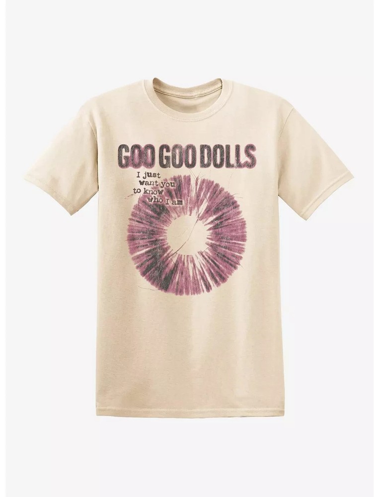 Goo Goo Dolls Iris Lyric Sand Cotton S-5XL T-Shirt CS107