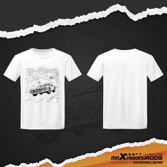 Car Culture Shirts for Men Retro Racing Culture Stretchy Tee Crew neck