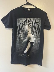Of Mice & Men Band Tee Black Graphic T-Shirt Small Bay Island Sportswear