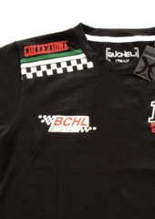 Men’s Bucheli T Shirt,Italian Style,Cotton,Slim Fit,Stretch L XL….A24.
