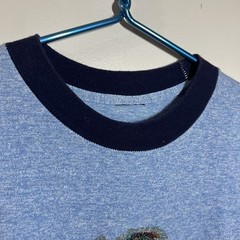 VTG 70s 80s Cuffed Myrtle Beach Is For Lovers T Shirt Holographic Glitter