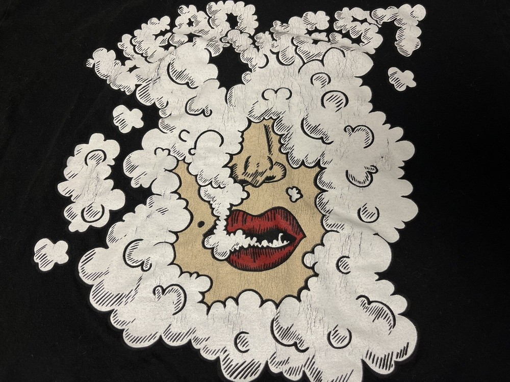 Xsentric Brand Smoke Shirt, HEAD WEST! XL