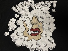 Xsentric Brand Smoke Shirt, HEAD WEST! XL