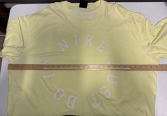 Nike Air Just Do It Acid Wash Tie Dye Yellow Men’s Shirt Size XXL 2XL NEW