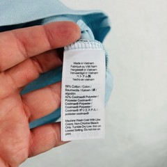 J.Crew Mens Performance T-shirt with COOLMAX UPF 50+ Light Blue LARGE