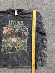Colortone Shirt Mens Large Black Undeath Rise From The Grave Long Sleeve Graphic