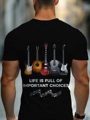 180g T-shirt Men’s Novelty Graphic T-Shirt | Polyester | Machine Washable |