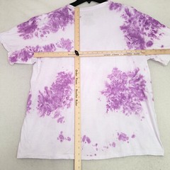 ACDC HIGH VOLTAGE Shirt Mens 2XL XXL Purple TIE DYE Casual ROCK NWT