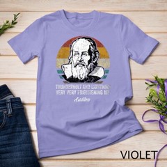 Thunderbolt lightning Galileo philosopher physics astronomy Unisex T-shirt