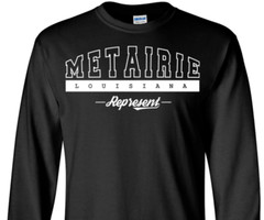 Metairie  Louisiana T-Shirt Long Sleeve Graphic tee