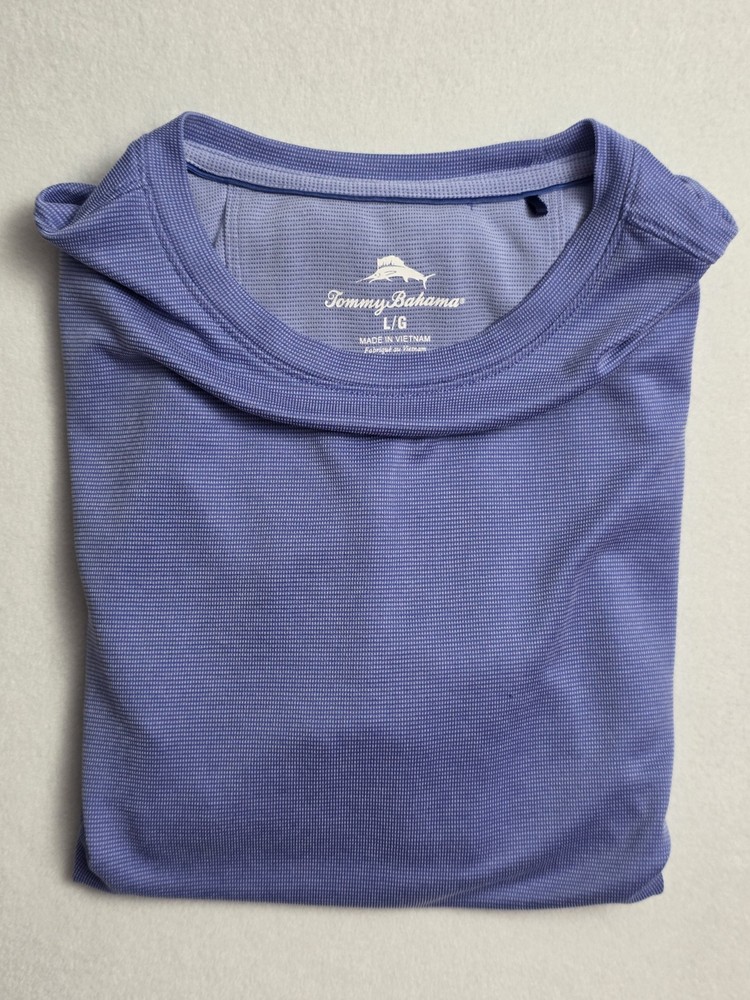 Tommy Bahama Men’s Crew Neck T Shirt Short Sleeve Size Large Beach Outdoor