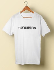 My Life Is Directed by Tim Burton Shirt Beetlejuice Goth S M L XL 2X 3X 4X 5X