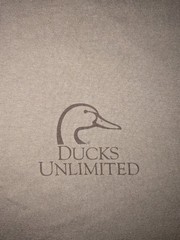 Artisans Ducks Unlimited Brown Dog Sportsman’s Warehouse 90s Cotton Tee 2XL Vtg